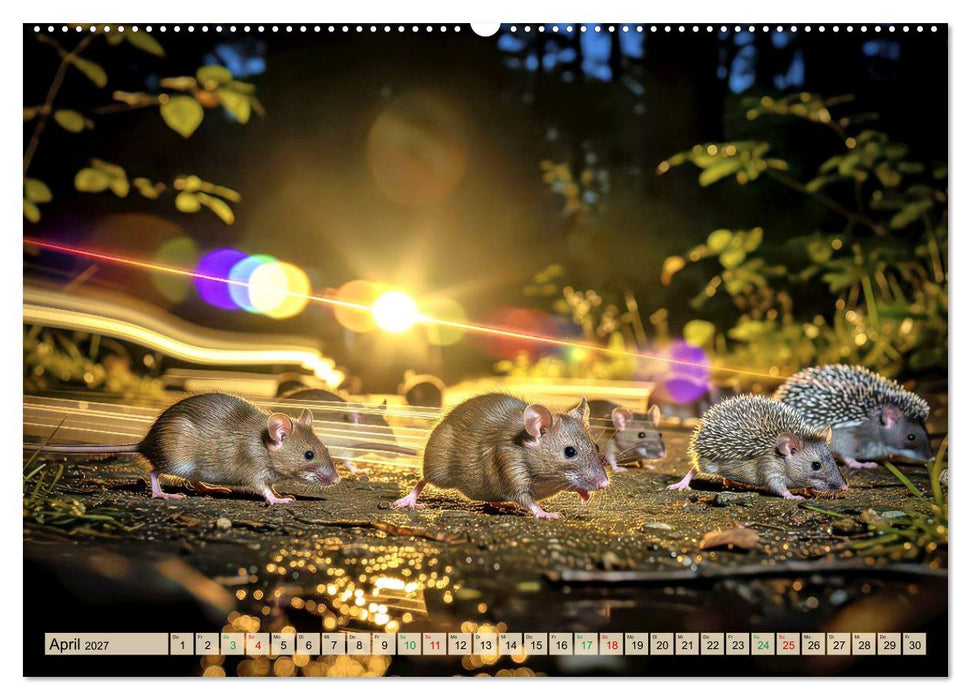 Tiere im Gegenlicht (CALVENDO Wandkalender 2027)