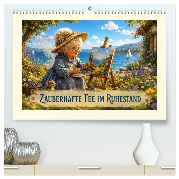 Zauberhafte Fee im Ruhestand (CALVENDO Premium Wandkalender 2027)