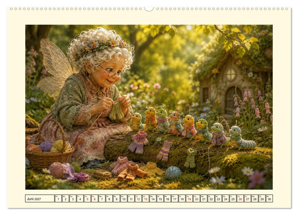 Zauberhafte Fee im Ruhestand (CALVENDO Premium Wandkalender 2027)