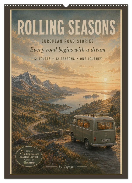 ROLLING SEASONS (CALVENDO Wandkalender 2027)