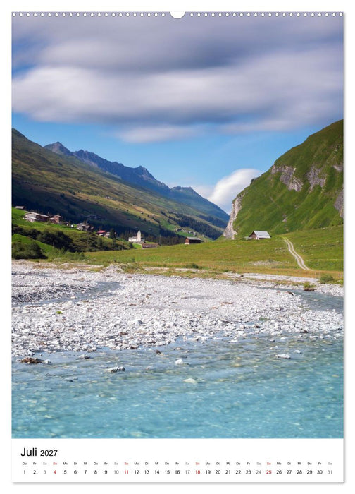Safiental - Tal der Stille (CALVENDO Premium Wandkalender 2027)