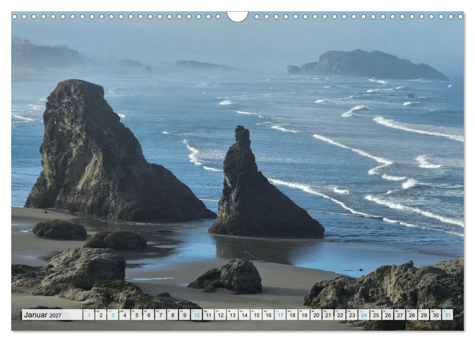 Oregon entlang der schönsten Panoramastraßen (CALVENDO Wandkalender 2027)
