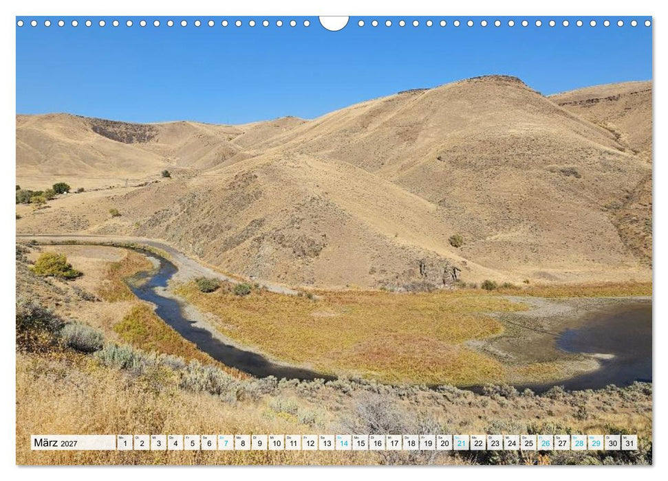Oregon entlang der schönsten Panoramastraßen (CALVENDO Wandkalender 2027)
