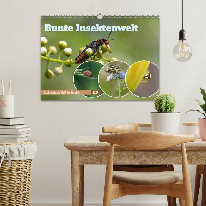 Bunte Insektenwelt (CALVENDO Wandkalender 2027)