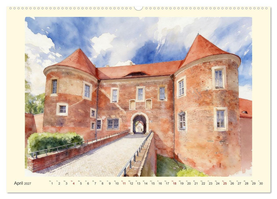 Abwechslungsreiches Brandenburg (CALVENDO Wandkalender 2027)
