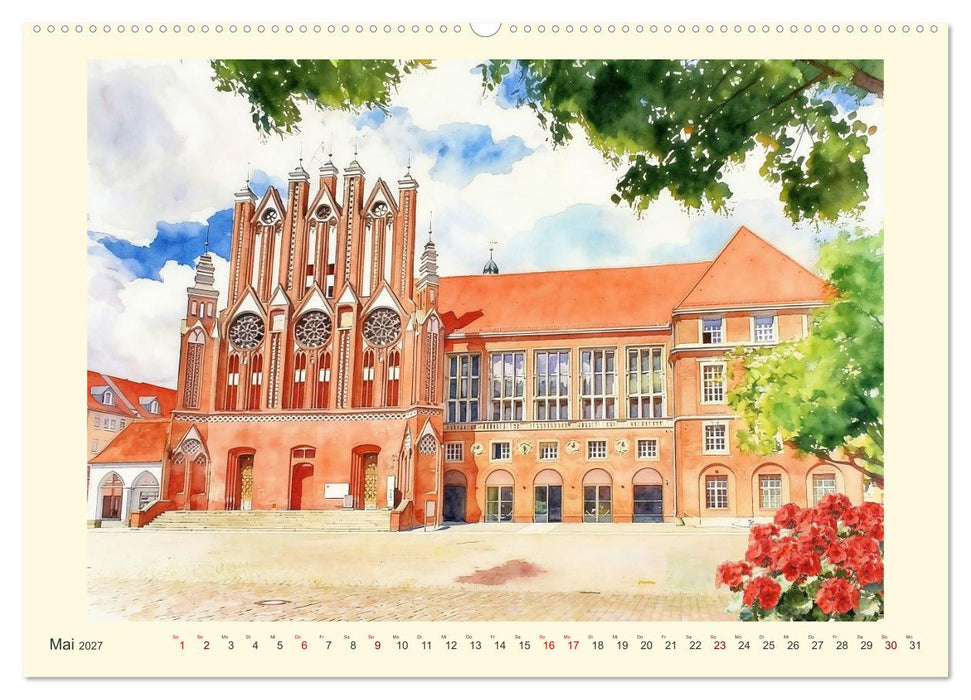 Abwechslungsreiches Brandenburg (CALVENDO Wandkalender 2027)