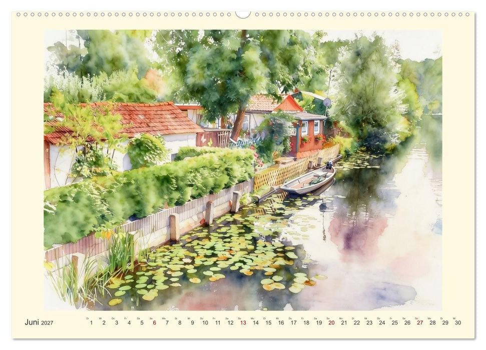Abwechslungsreiches Brandenburg (CALVENDO Wandkalender 2027)