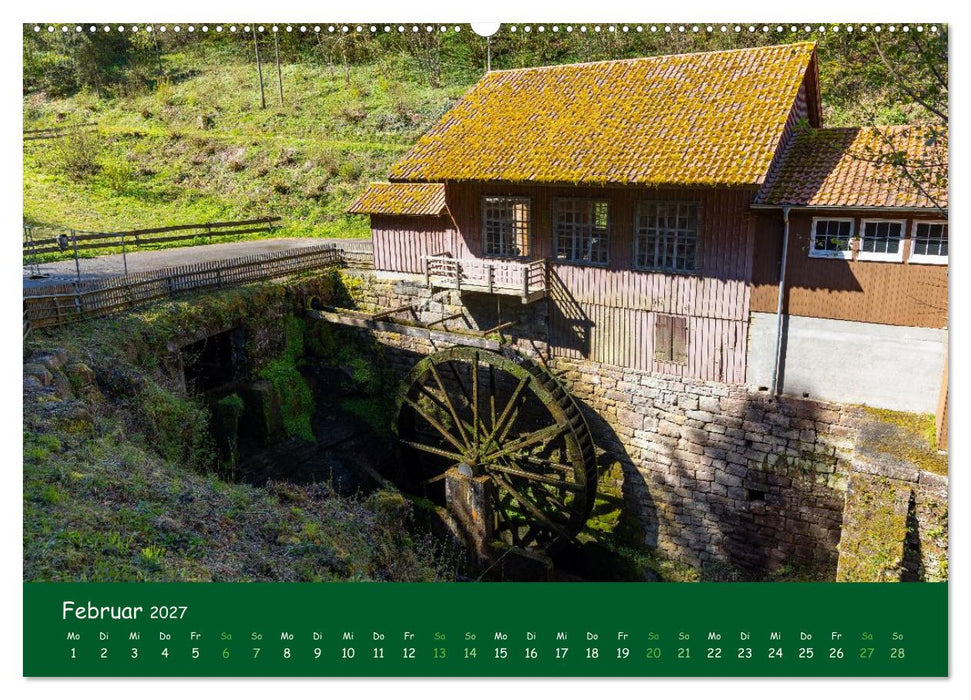 Mühlenromantik im Schwarzwald (CALVENDO Premium Wandkalender 2027)