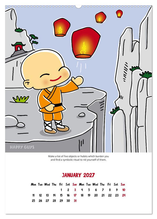 Mindfulness (CALVENDO Monthly Calendar 2027)