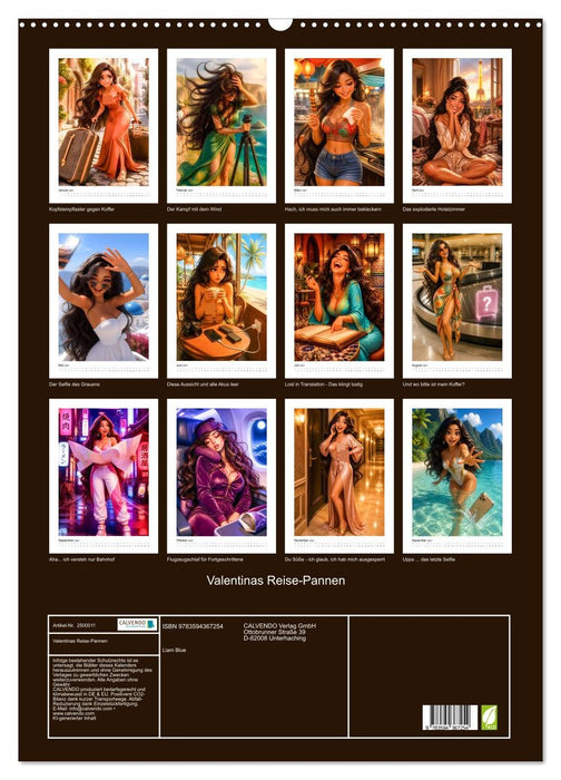 Valentinas Reise-Pannen (CALVENDO Wandkalender 2027)