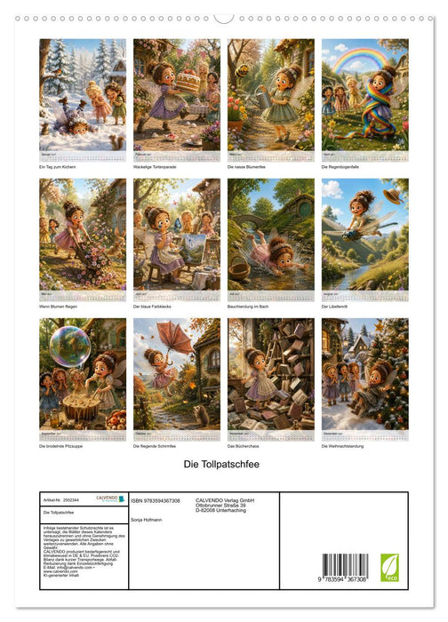 Die Tollpatschfee (CALVENDO Premium Wandkalender 2027)