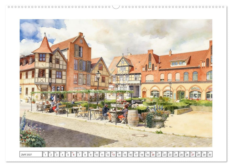 Bezaubernde Städte in Sachsen-Anhalt (CALVENDO Wandkalender 2027)
