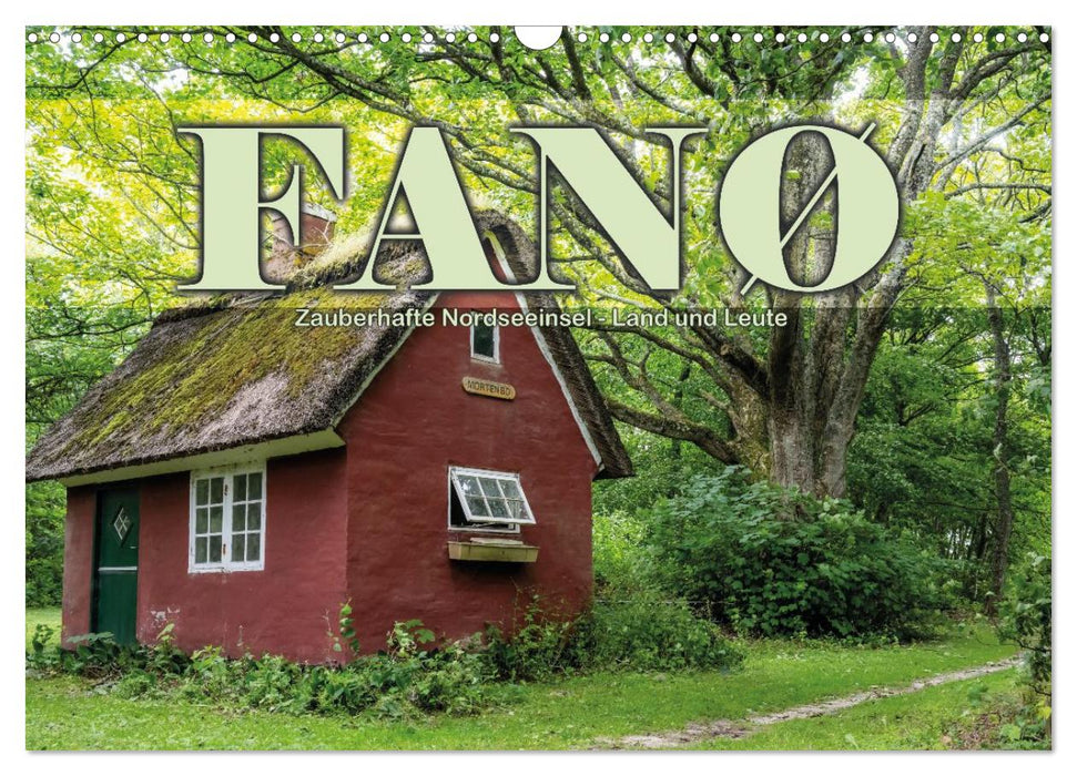 Fanø. Zauberhafte Nordseeinsel - Land und Leute (CALVENDO Wandkalender 2027)