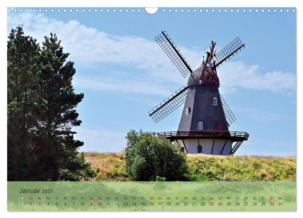 Fanø. Zauberhafte Nordseeinsel - Land und Leute (CALVENDO Wandkalender 2027)