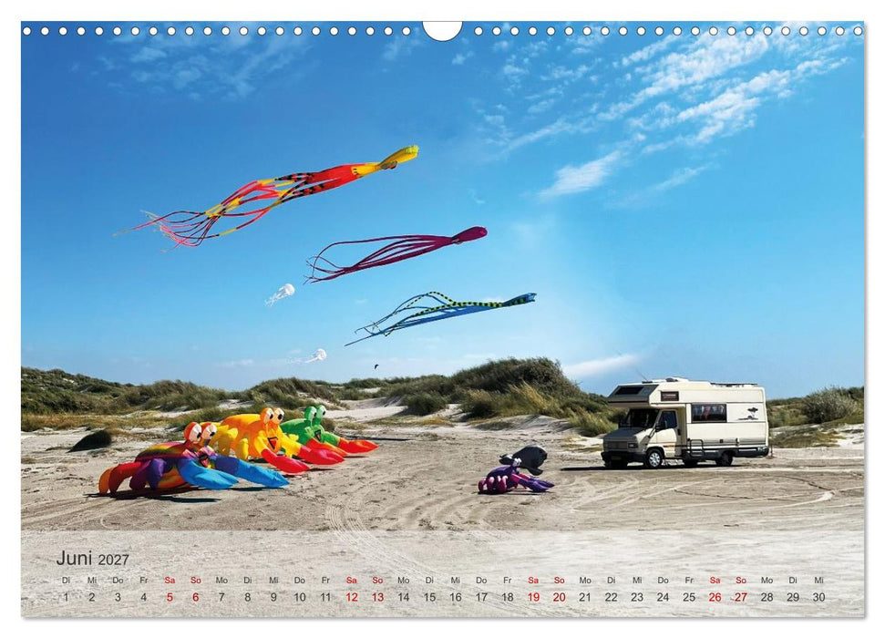 Fanø. Zauberhafte Nordseeinsel - Land und Leute (CALVENDO Wandkalender 2027)