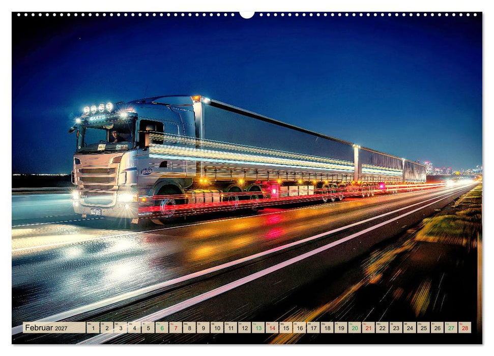 Road Train - LKW (CALVENDO Wandkalender 2027)