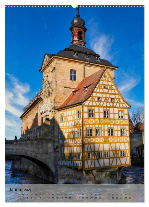 Romantisches Franken (CALVENDO Wandkalender 2027)