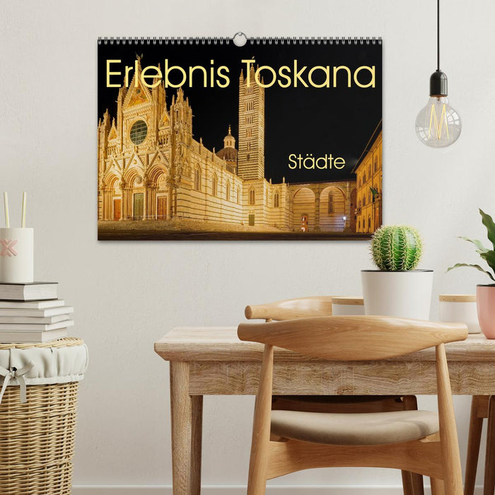 Erlebnis Toskana - Städte (CALVENDO Wandkalender 2027)