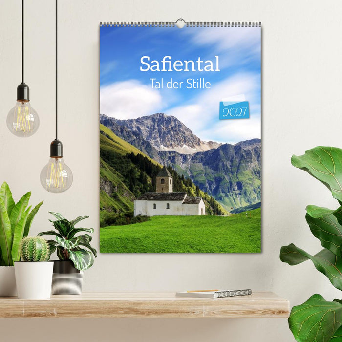Safiental - Tal der Stille (CALVENDO Wandkalender 2027)