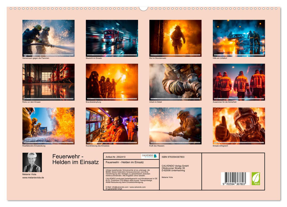 Feuerwehr - Helden im Einsatz (CALVENDO Wandkalender 2027)