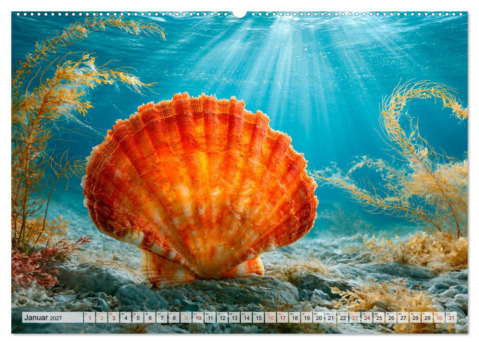 Perlen des Meeres (CALVENDO Premium Wandkalender 2027)