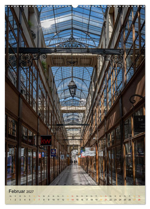 Pariser Passagen – Architektur und Atmosphäre (CALVENDO Wandkalender 2027)