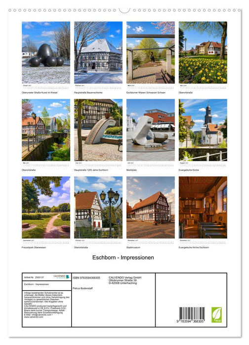 Eschborn - Impressionen (CALVENDO Premium Wandkalender 2027)