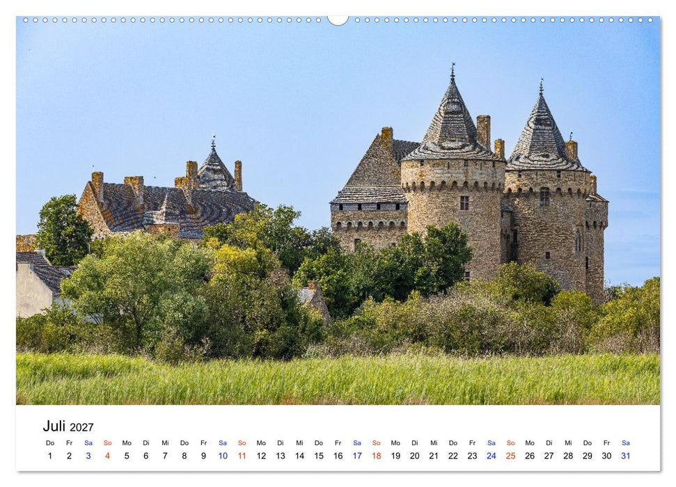 Morbihan - Eine Entdeckungsreise in den Süden der Bretagne (CALVENDO Premium Wandkalender 2027)