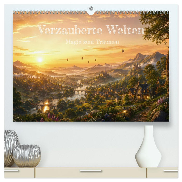 Verzauberte Welten Magie zum Träumen (CALVENDO Premium Wandkalender 2027)