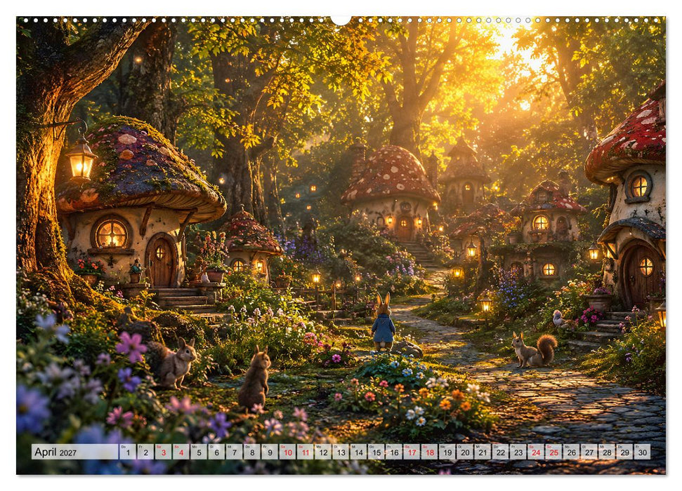 Verzauberte Welten Magie zum Träumen (CALVENDO Premium Wandkalender 2027)