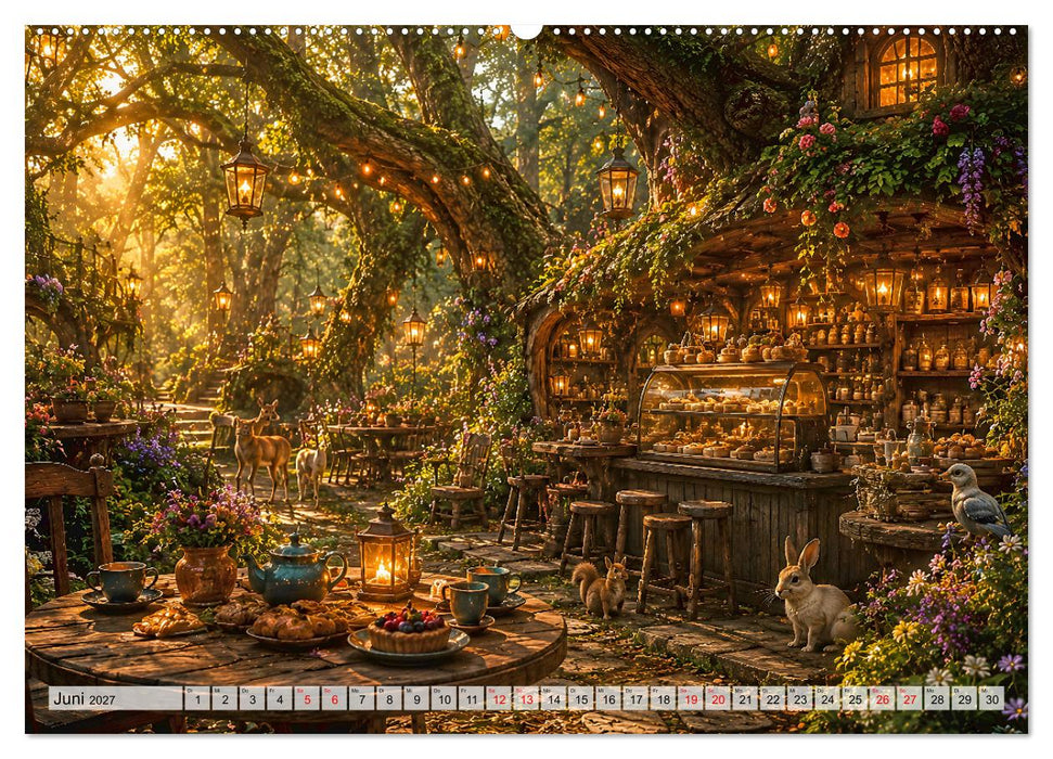 Verzauberte Welten Magie zum Träumen (CALVENDO Premium Wandkalender 2027)