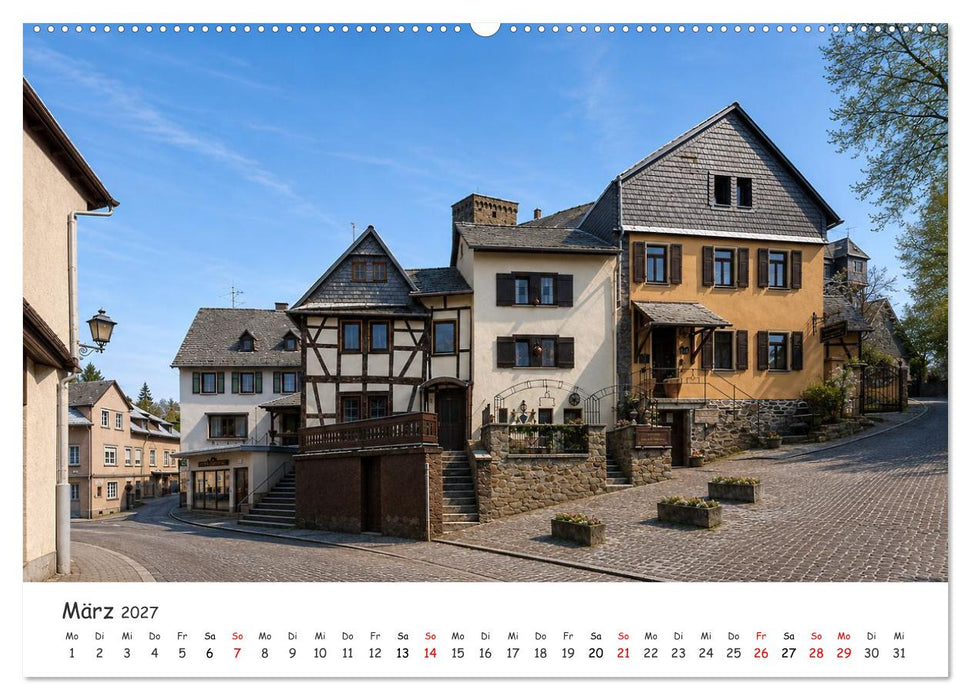 Runkel - Idylle an der Lahn (CALVENDO Premium Wandkalender 2027)
