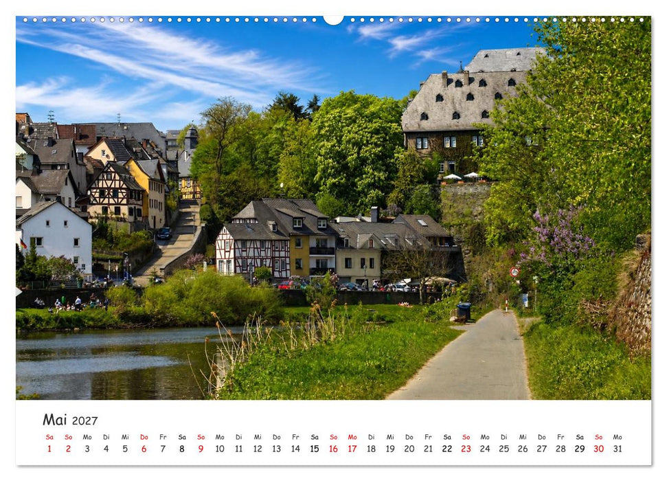 Runkel - Idylle an der Lahn (CALVENDO Premium Wandkalender 2027)
