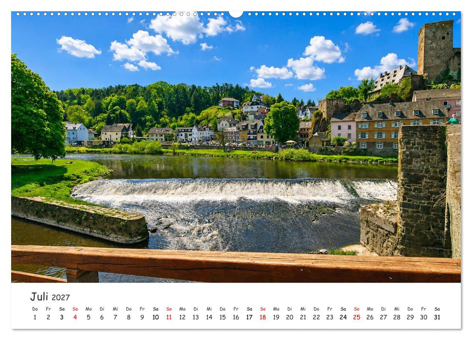 Runkel - Idylle an der Lahn (CALVENDO Premium Wandkalender 2027)