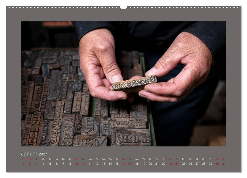 Auf Guttenbergs Spuren (CALVENDO Premium Wandkalender 2027)