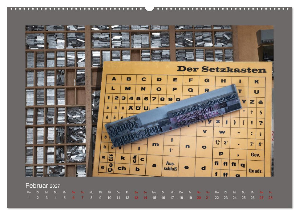 Auf Guttenbergs Spuren (CALVENDO Premium Wandkalender 2027)