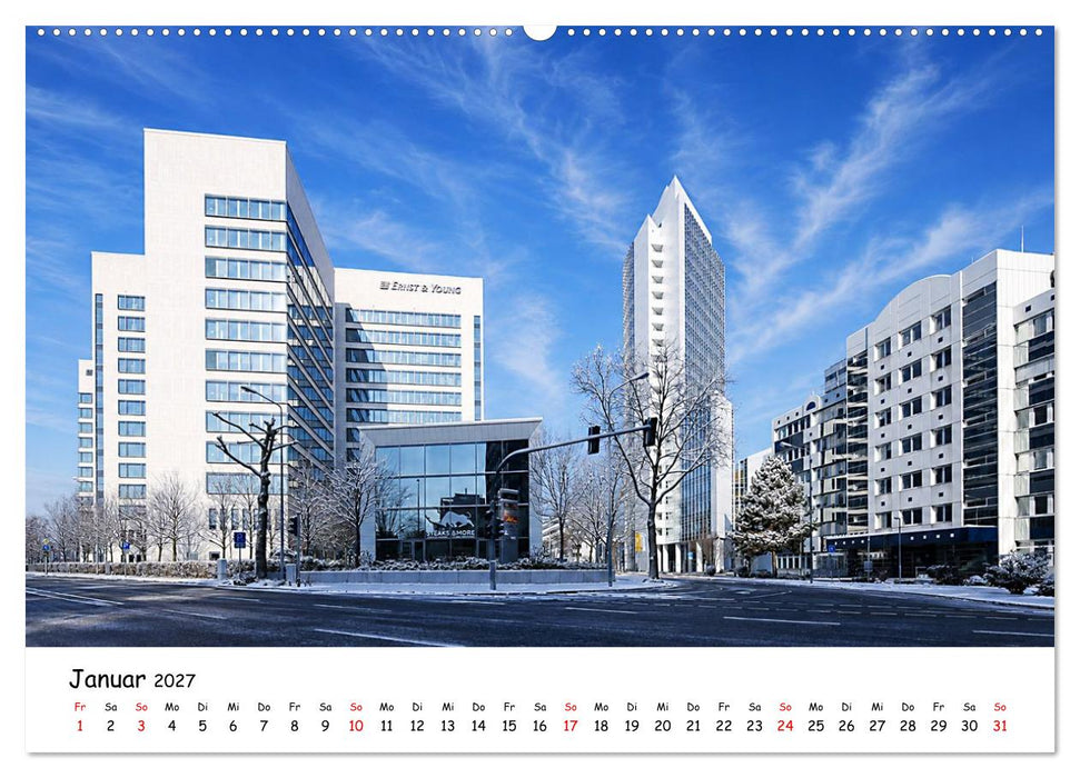 Eschborn Fachwerk und Finanzen (CALVENDO Wandkalender 2027)