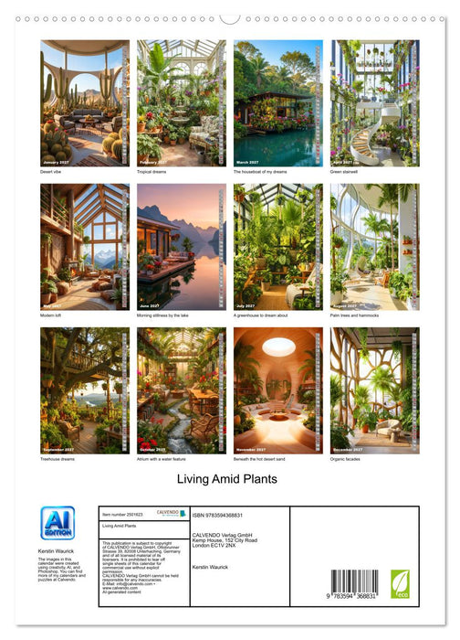 Living Amid Plants (CALVENDO Premium-Calendar 2027)
