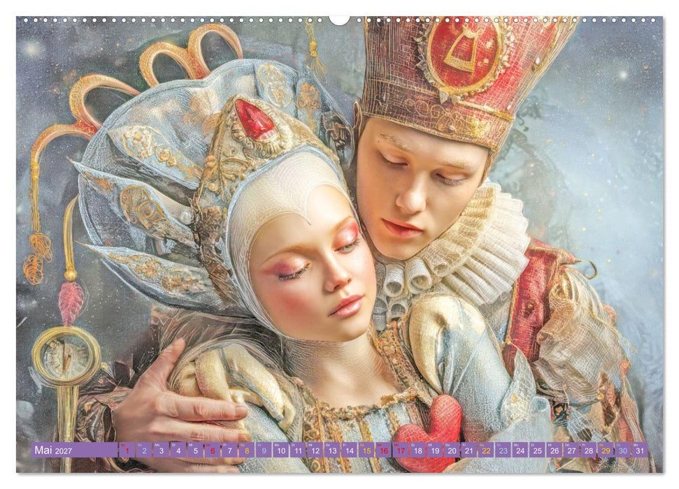 Melodien und Zuneigung - Fantasiemotive (CALVENDO Wandkalender 2027)