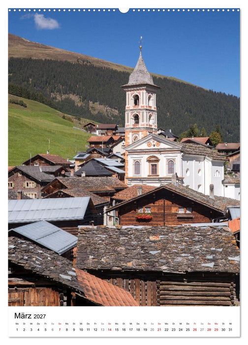 Val Lumnezia - Tal des Lichts (CALVENDO Premium Wandkalender 2027)