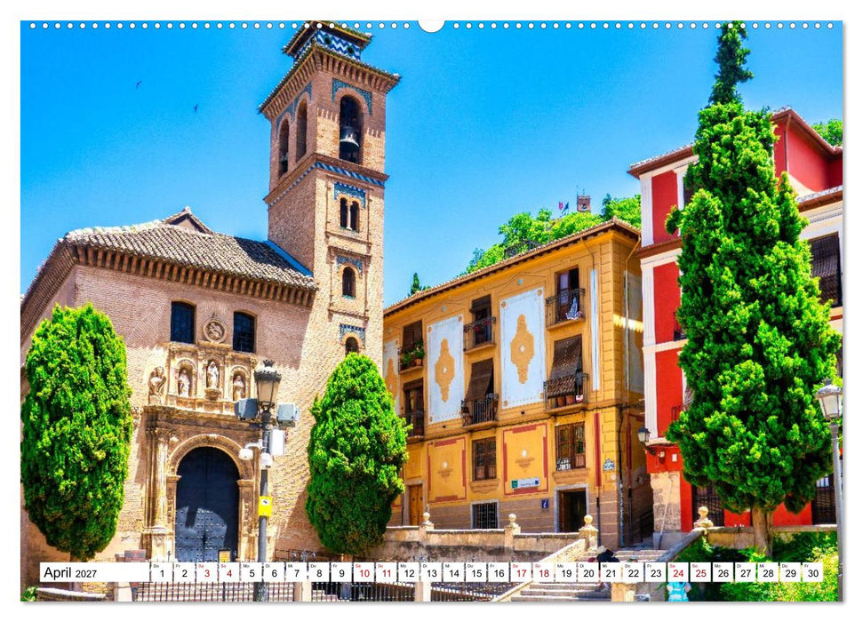 Sonniges Andalusien (CALVENDO Wandkalender 2027)
