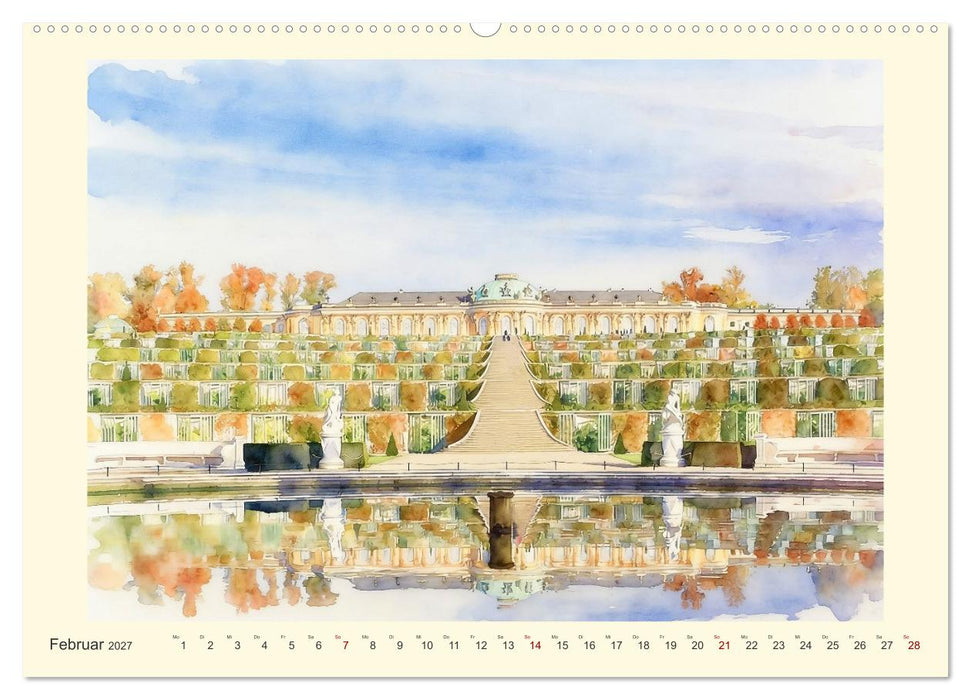 Abwechslungsreiches Brandenburg (CALVENDO Premium Wandkalender 2027)