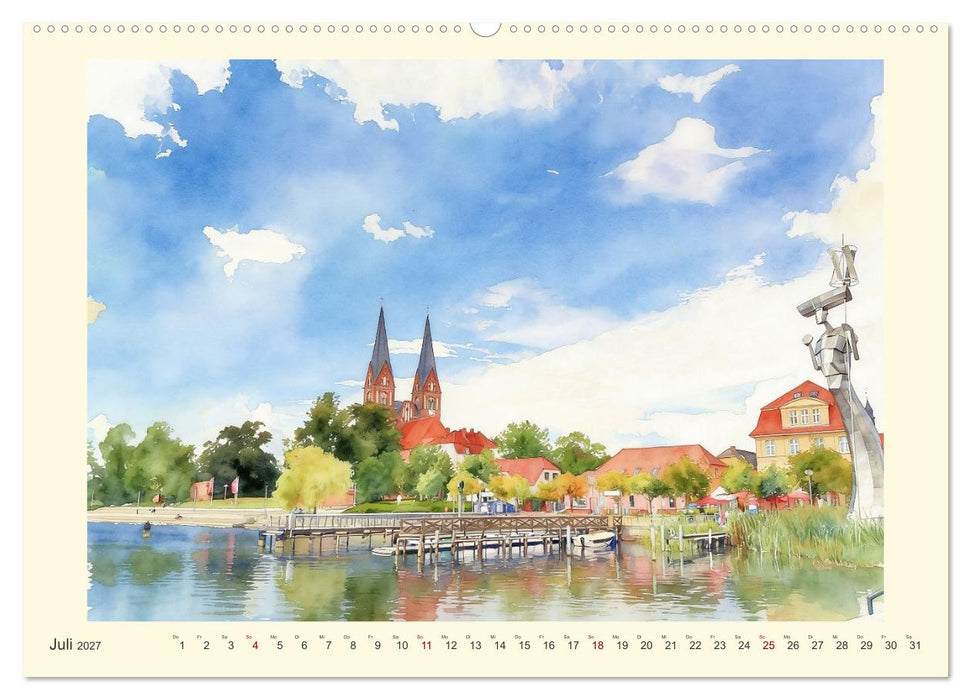 Abwechslungsreiches Brandenburg (CALVENDO Premium Wandkalender 2027)