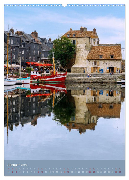 Facetten der Normandie. Zwischen Kreidefelsen und Fachwerk (CALVENDO Premium Wandkalender 2027)