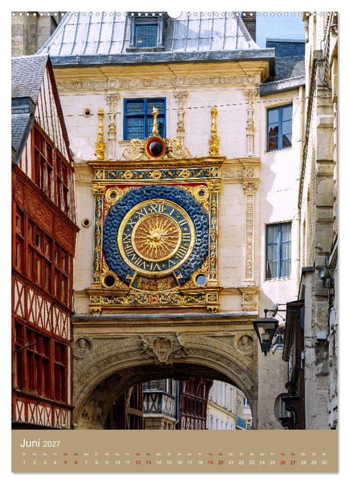 Facetten der Normandie. Zwischen Kreidefelsen und Fachwerk (CALVENDO Premium Wandkalender 2027)