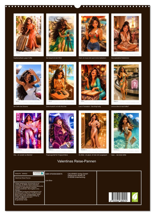 Valentinas Reise-Pannen (CALVENDO Premium Wandkalender 2027)
