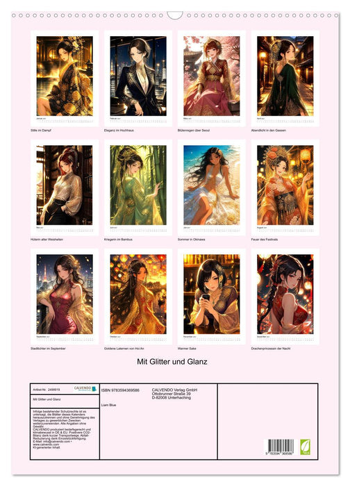 Mit Glitter und Glanz (CALVENDO Wandkalender 2027)