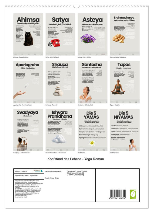 Kopfstand des Lebens - Yoga Roman (CALVENDO Premium Wandkalender 2027)