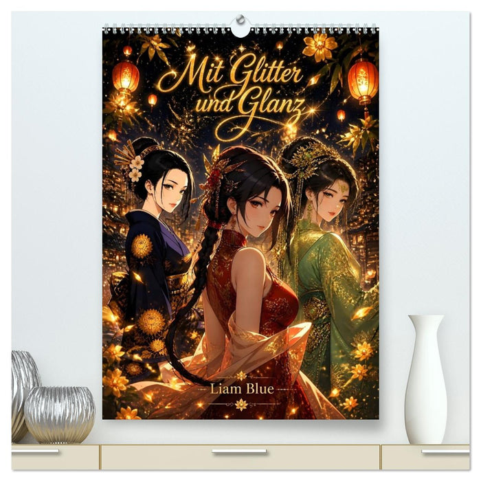 Mit Glitter und Glanz (CALVENDO Premium Wandkalender 2027)