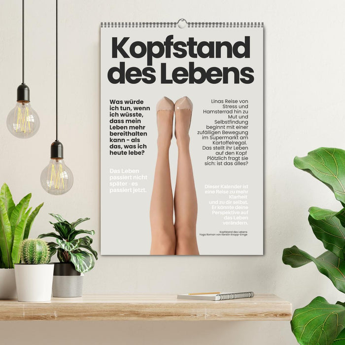 Kopfstand des Lebens - Yoga Roman (CALVENDO Wandkalender 2027)